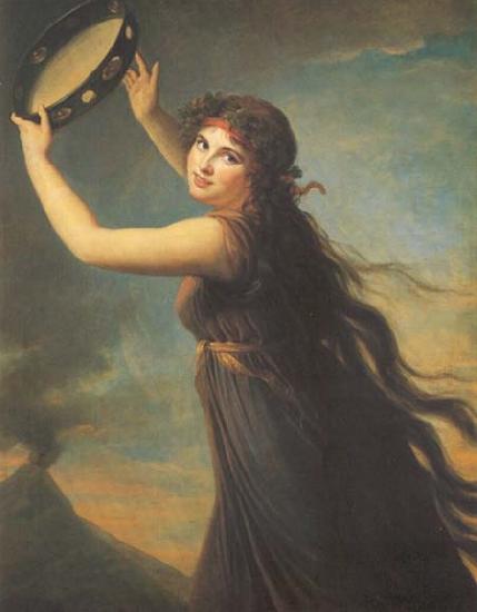 elisabeth vigee-lebrun Portrait of Emma, Lady Hamilton oil painting image